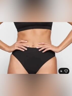 SKIMS Signature Swim Mid Waist Bottom